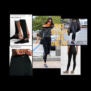 Nike sculpt dri-fit leggings